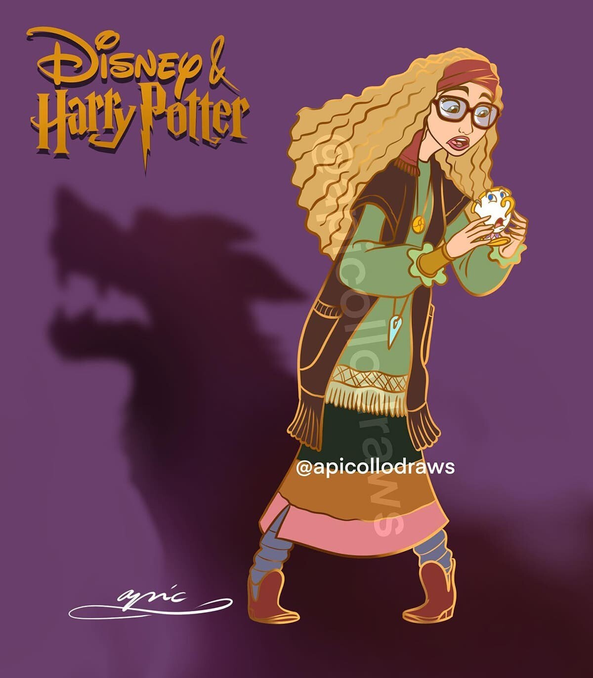 Alexander Pick imagina cómo serían los personajes de Harry Potter en el  universo Disney - Cultura Inquieta