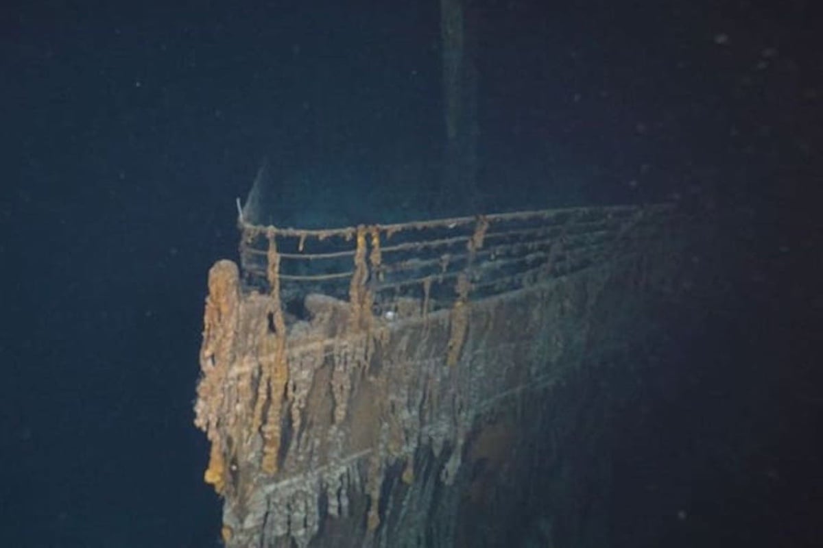 Científicos filman el primer vídeo que revela los restos del Titanic en resolución 8K