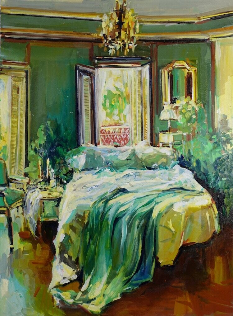 ekaterina popova cuadro artista hogar casa habitacion acogedor