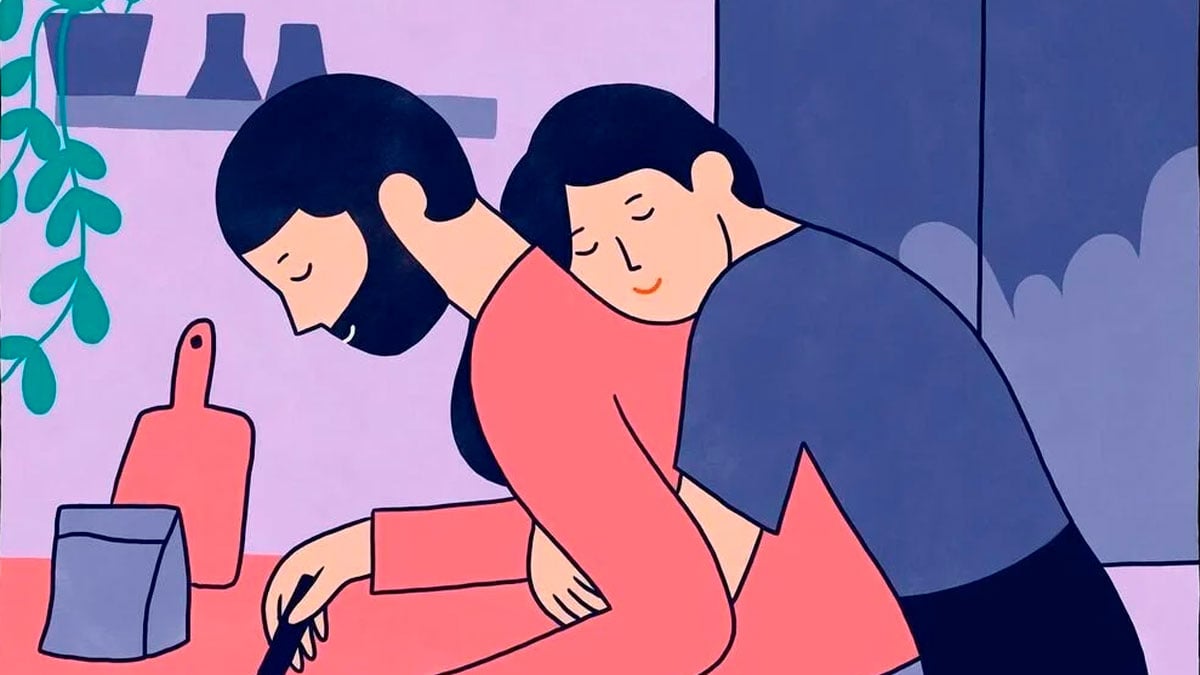 Lorraine Sorlet: la ilustradora minimalista que pinta al amor y al cuidado mutuo