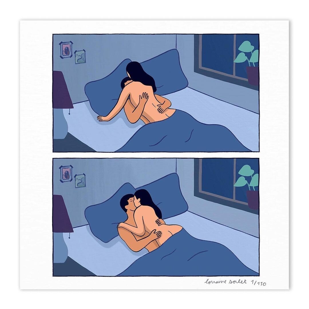 lorraine sorlet ilustracion digital amor salud mental sociedad instagram 5