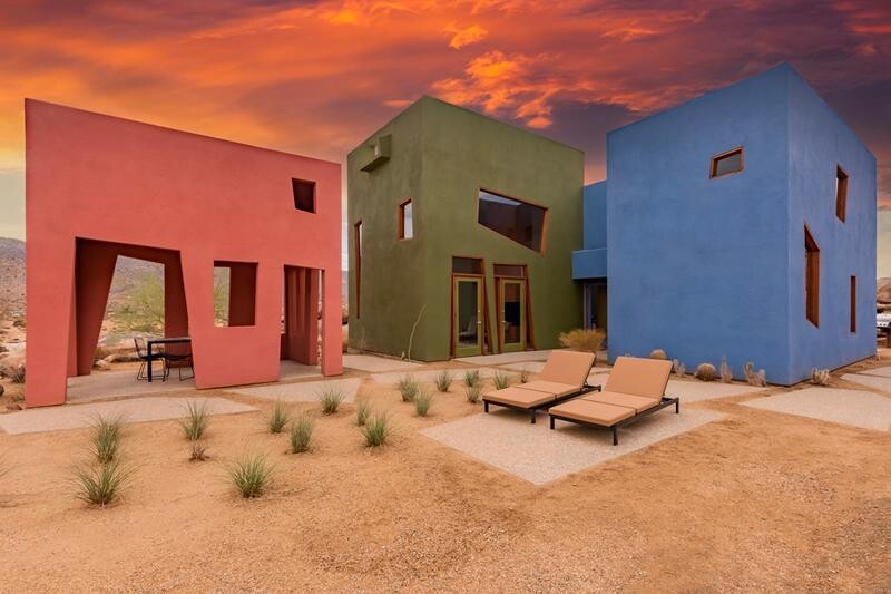 josh schweitzer monument house casas colores desierto joshua tree california abiertas publico arquitectura