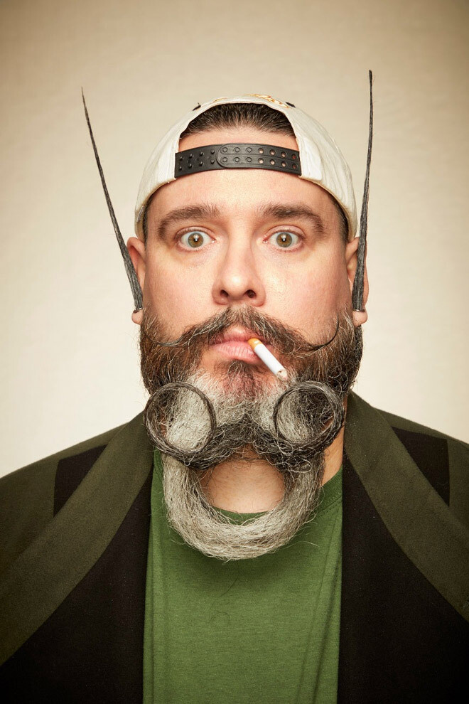 national beard moustache championship barba bigote peinado vello facial campeonato competicion 13