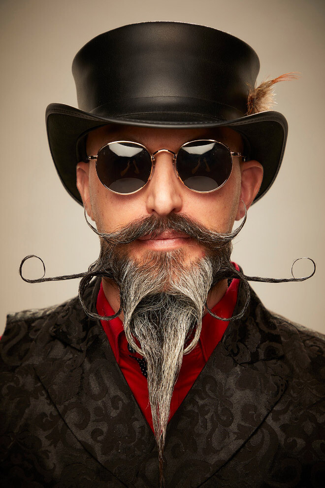 national beard moustache championship barba bigote peinado vello facial campeonato competicion 14