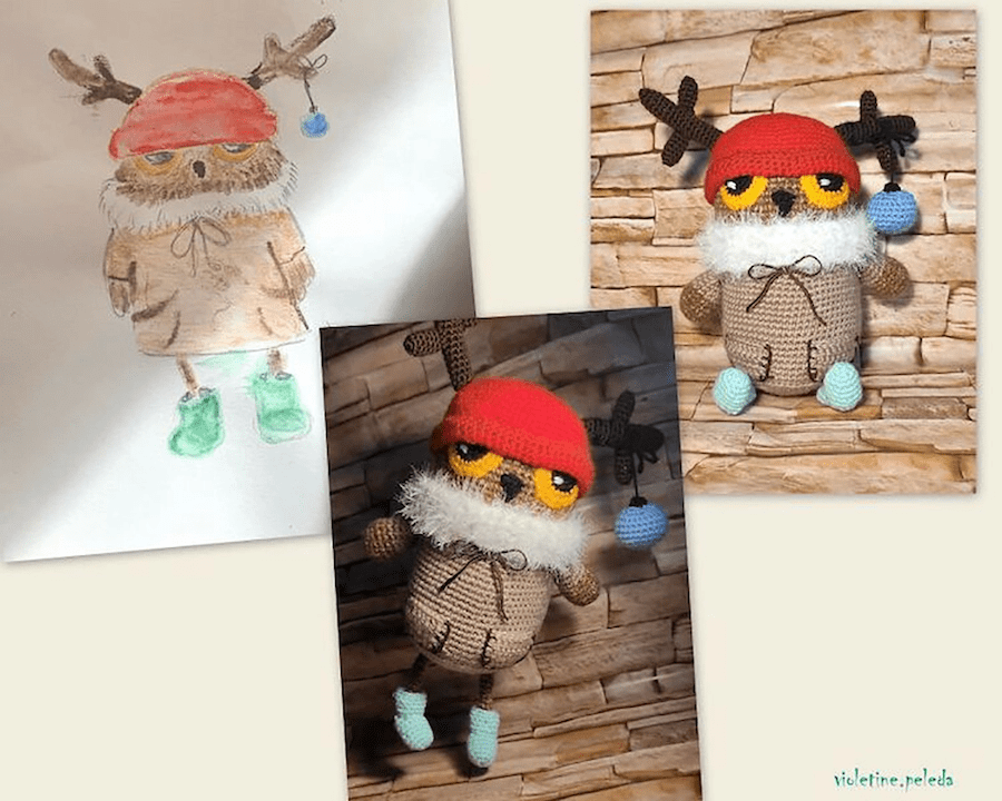 violetaowl peluches dibujos niños 2