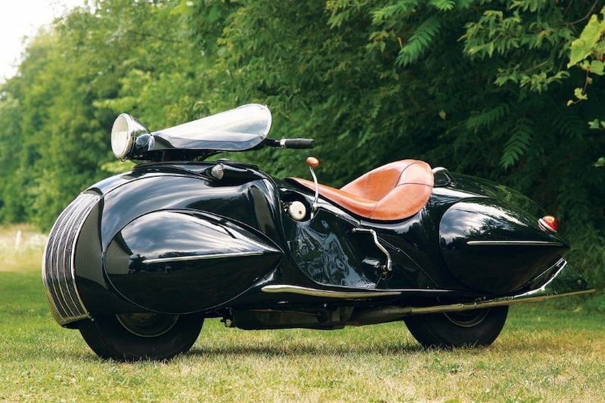 Henderson KJ Streamline: la futurista motocicleta de 1930