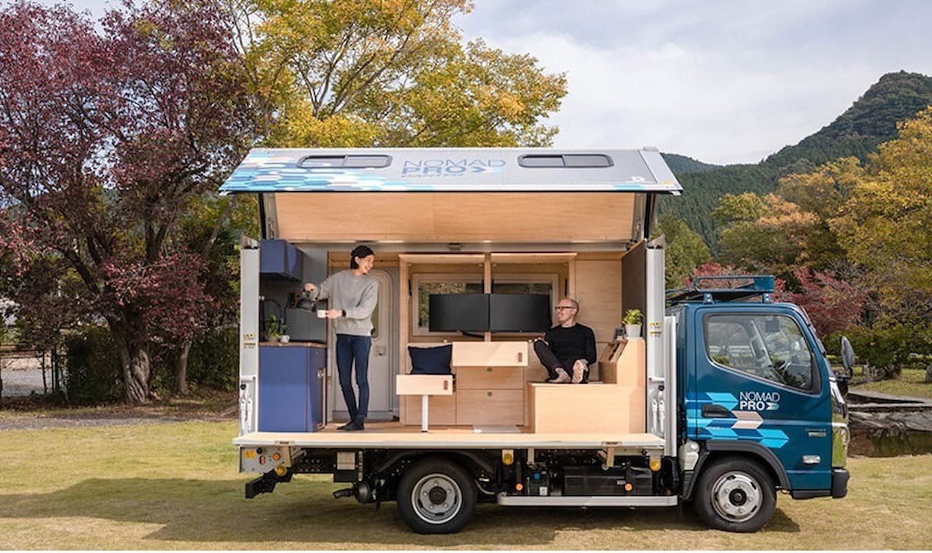 NOMADPro CANTER: una furgoneta ideal para nómadas digitales