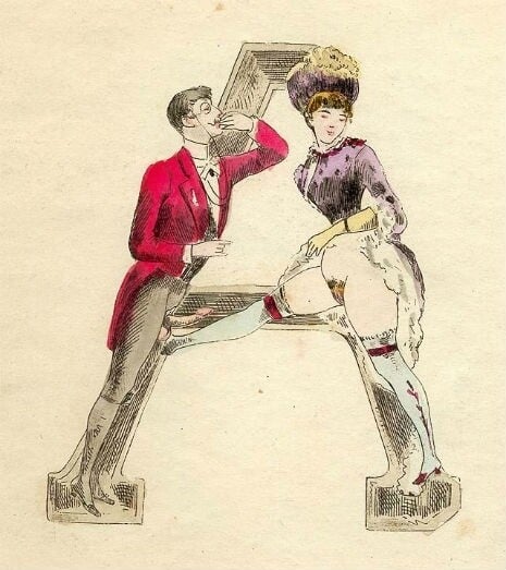 abecedario erotico erotismo sexo ilustracion 1