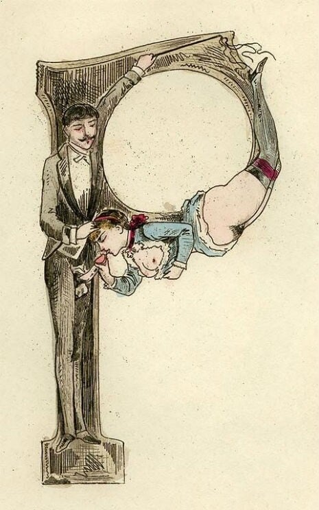 abecedario erotico erotismo sexo ilustracion 16