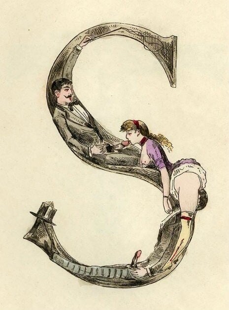 abecedario erotico erotismo sexo ilustracion 19