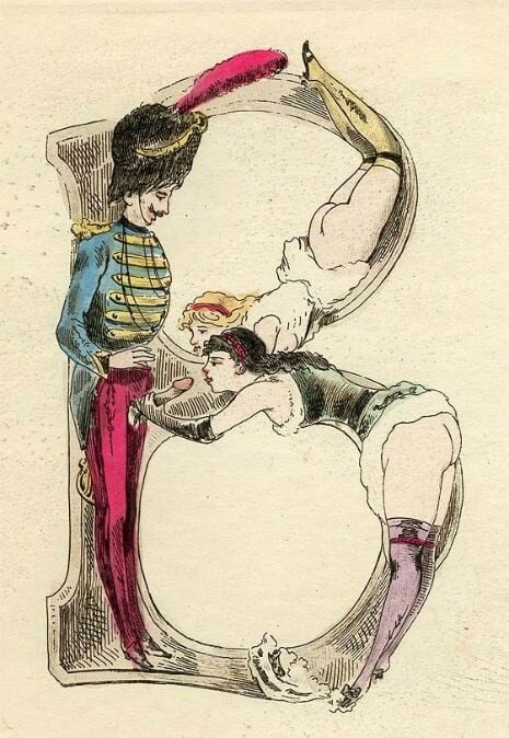 abecedario erotico erotismo sexo ilustracion 2