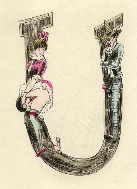 abecedario erotico erotismo sexo ilustracion 21