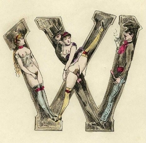 abecedario erotico erotismo sexo ilustracion 23