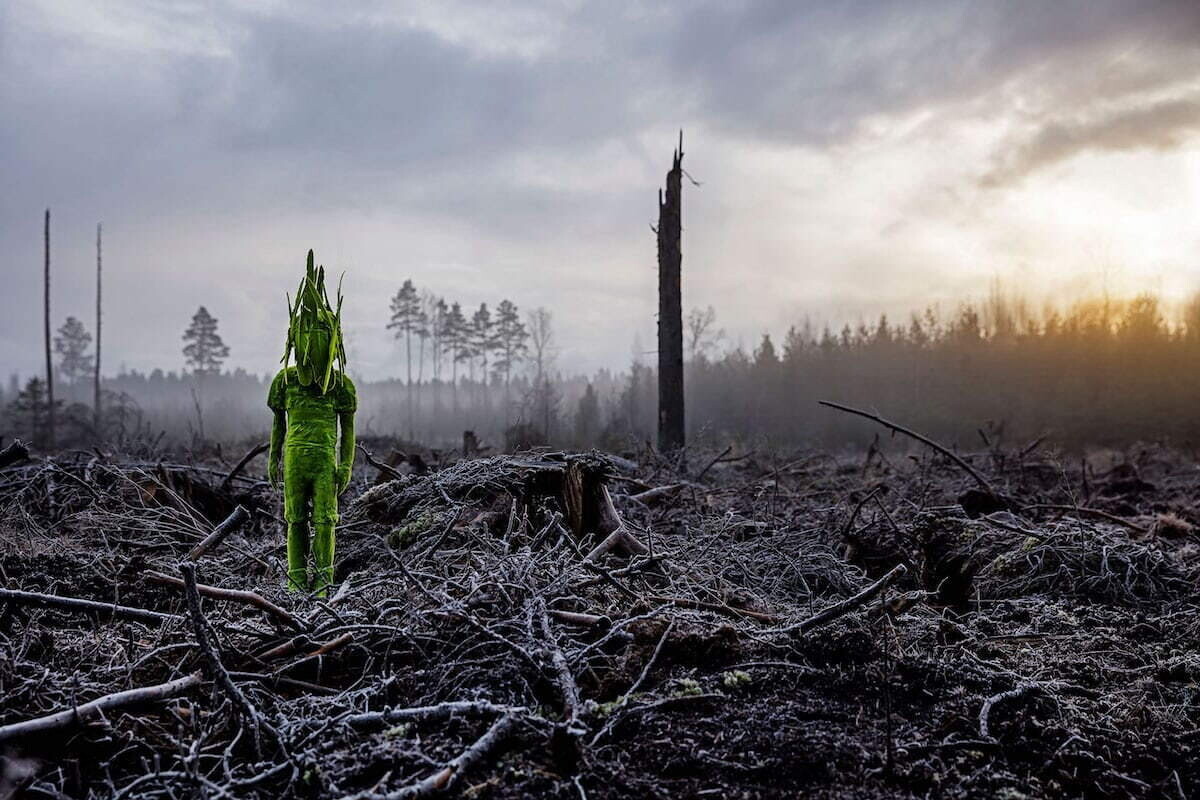 kim simonsson moss people musgo escultura bosque finlandia ninos perdidos peter pan 3