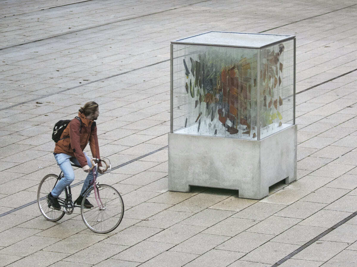 thomas medicus escultura anamorfica animales peligro extincion 3