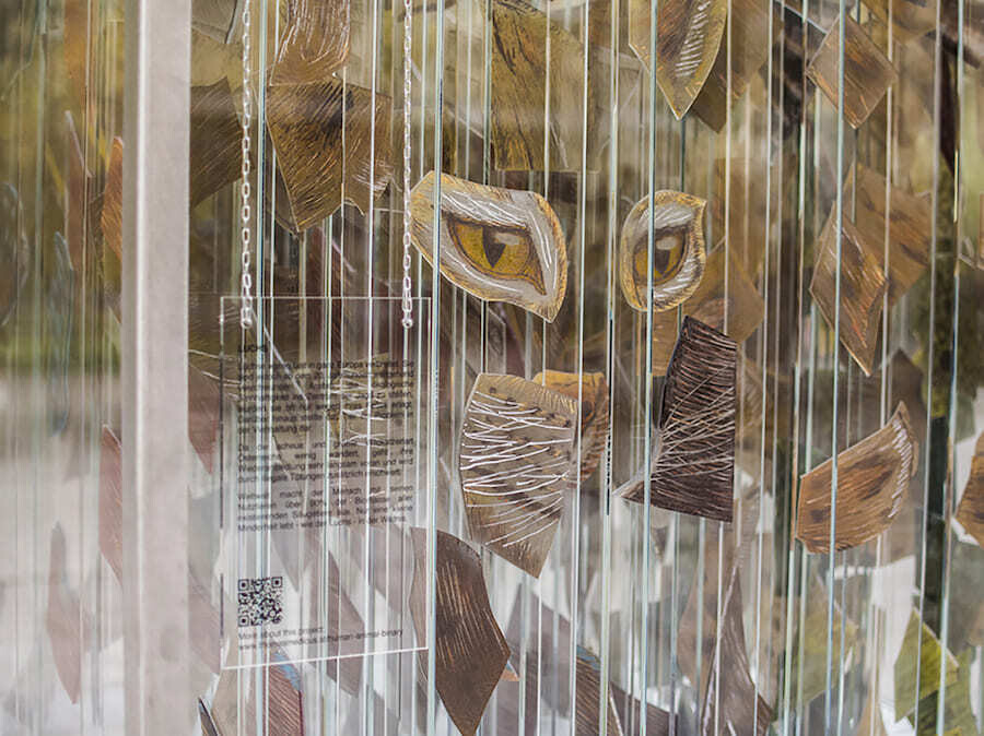 thomas medicus escultura anamorfica animales peligro extincion 6