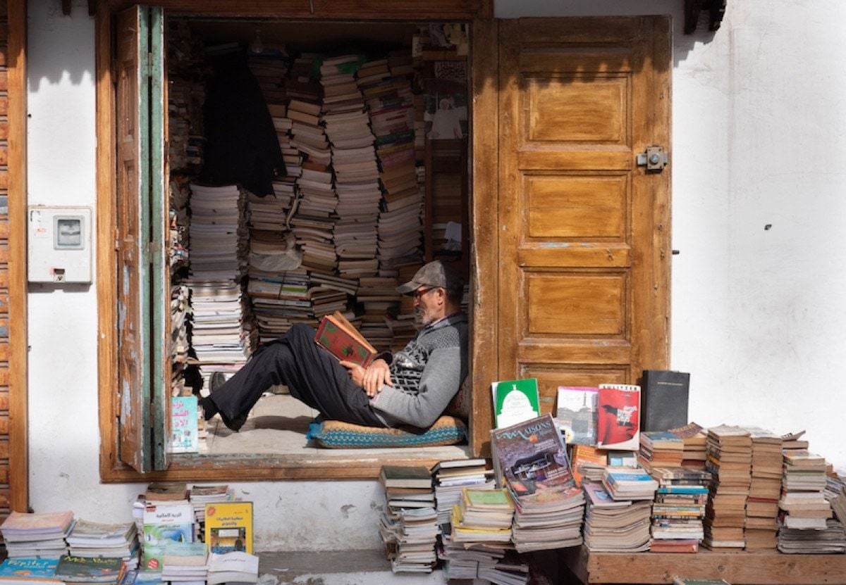 Mohamed Aziz El Librero De Rabat Más Fotografiado Del Mundo Cultura Inquieta 