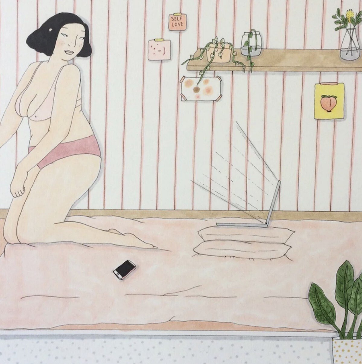 jordyn mcgeachin masturbacion sexo desnudo feminismo tabu ilustracion 4 copia 2