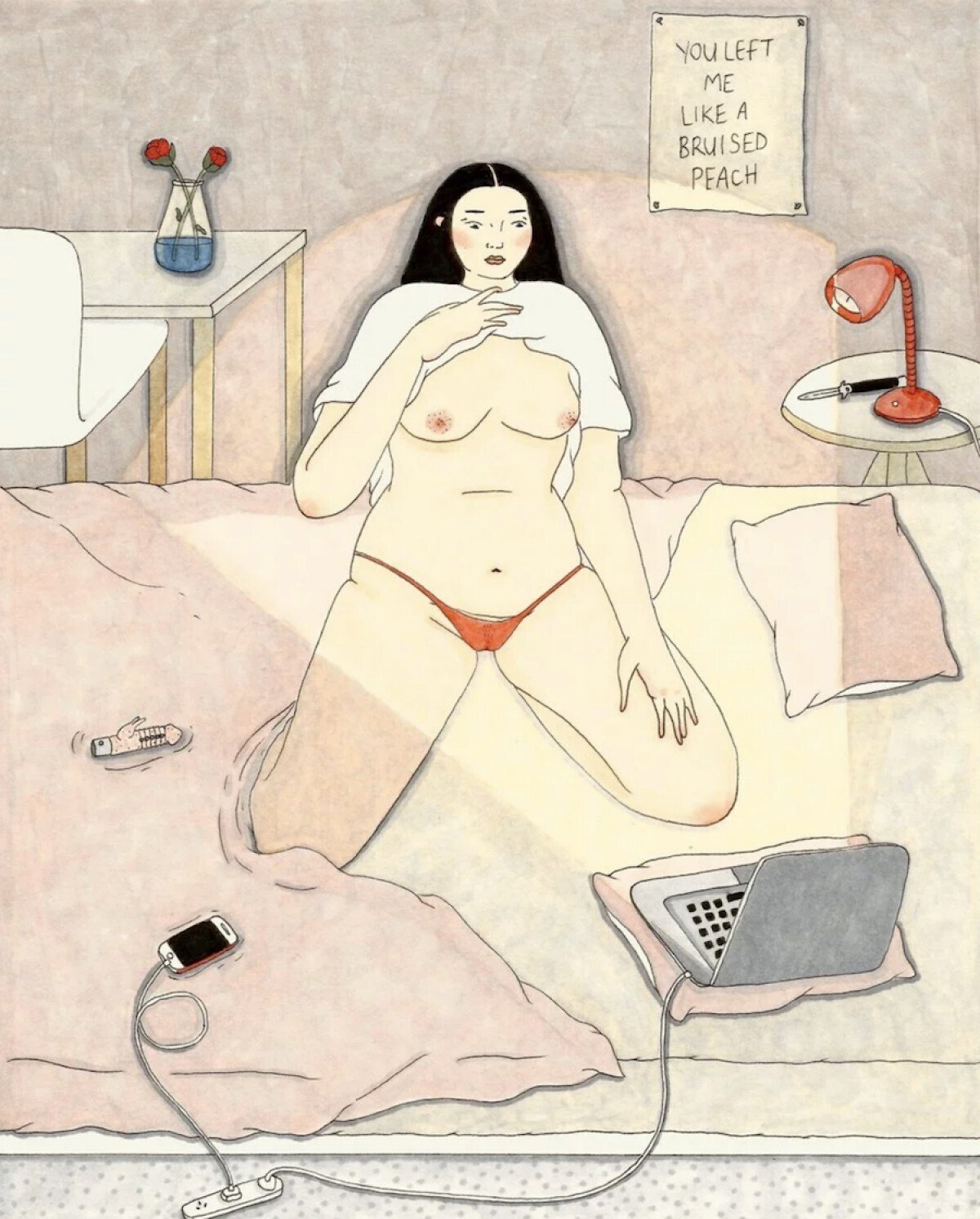jordyn mcgeachin masturbacion sexo desnudo feminismo tabu ilustracion 5 copia