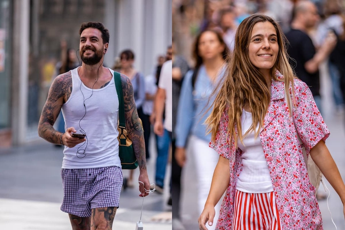 Una oleada de personas en pijama inunda las calles de Madrid