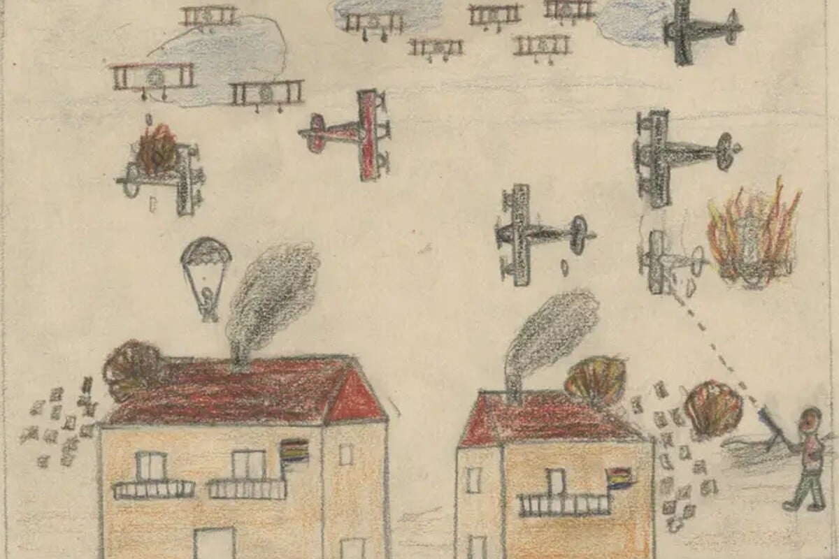 El horror de la Guerra Civil española, dibujada por los niños que la vivieron