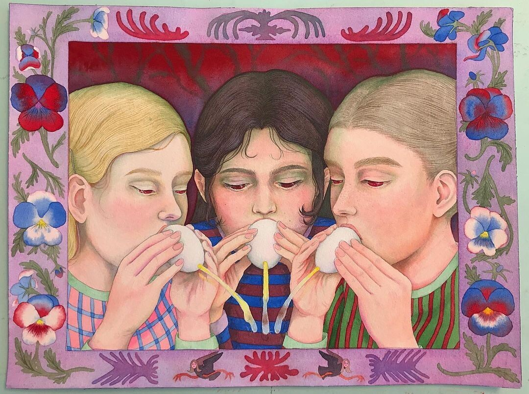 oda iselin sonderland ilustraciones dibujo fantasia noruega onirico 16