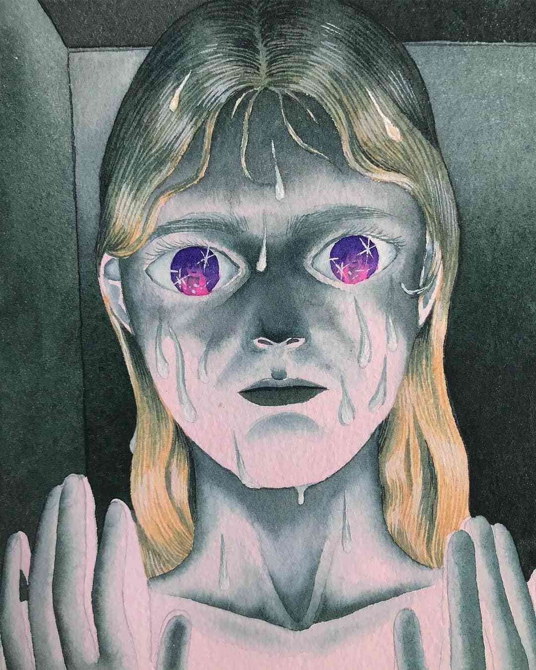 oda iselin sonderland ilustraciones dibujo fantasia noruega onirico 8