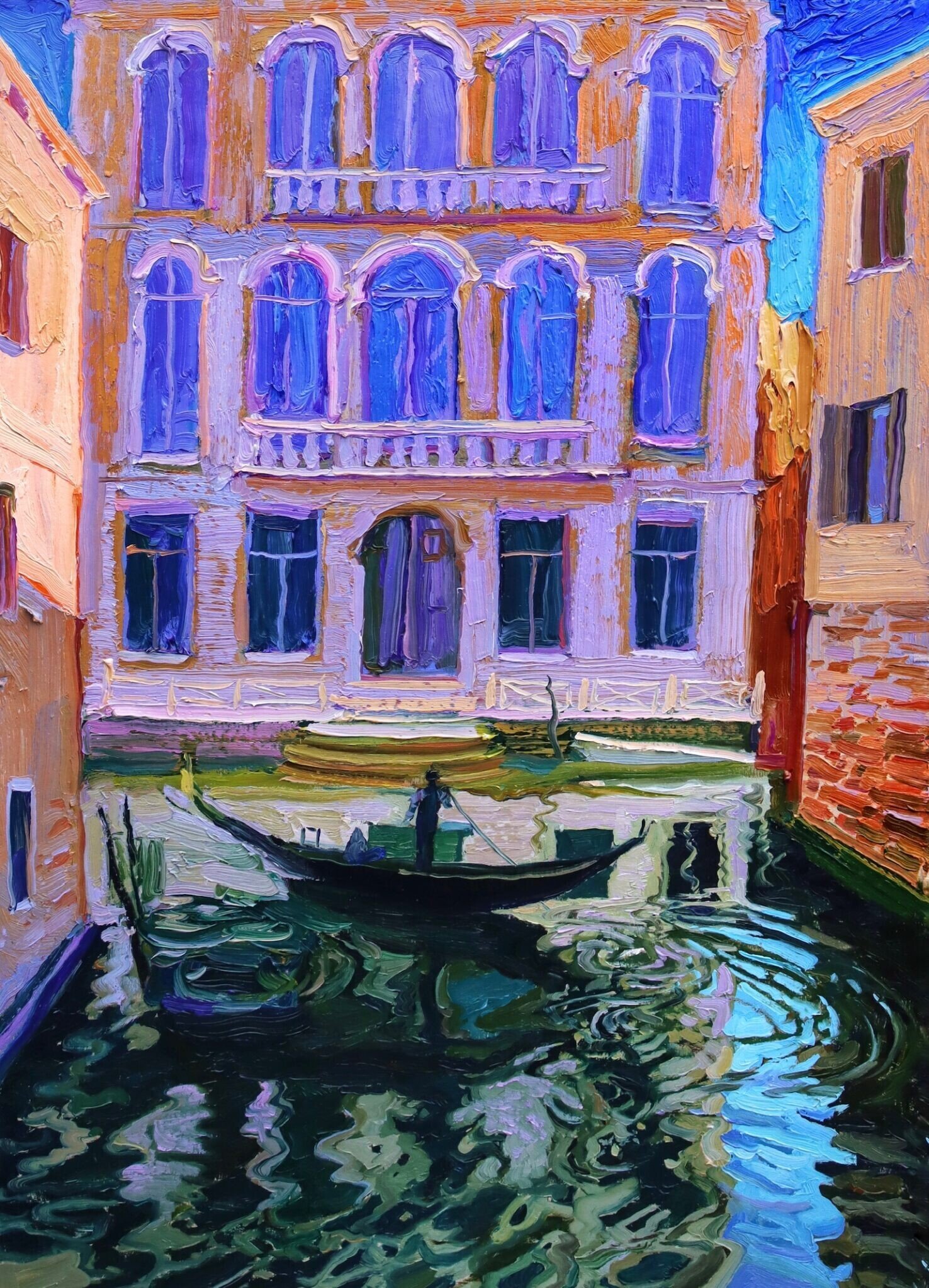 sergiu ciochina impresionismo van gogh monet oleo 9