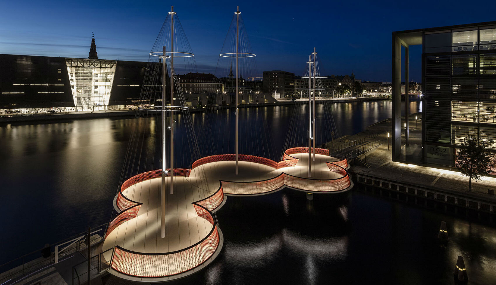 cirkelbroen puente circular copenhague dinamarca diseno movil 1
