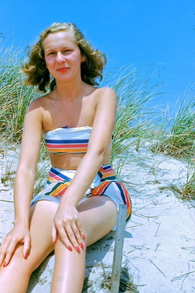 moda vintage sociedad playa verano 10