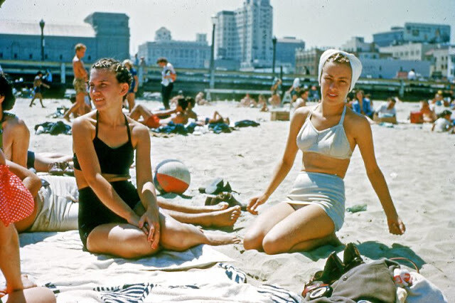 moda vintage sociedad playa verano 4