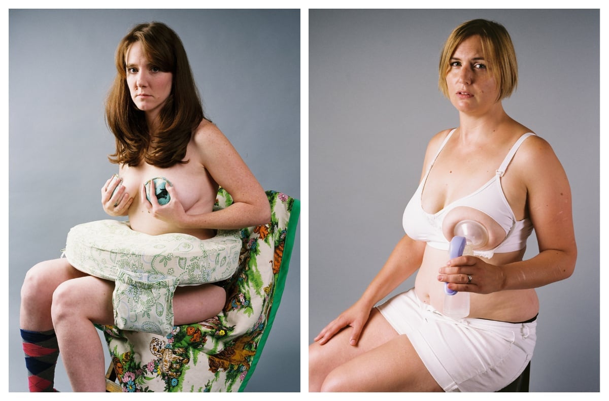 La realidad de la lactancia materna por la fotógrafa Leah DeVun
