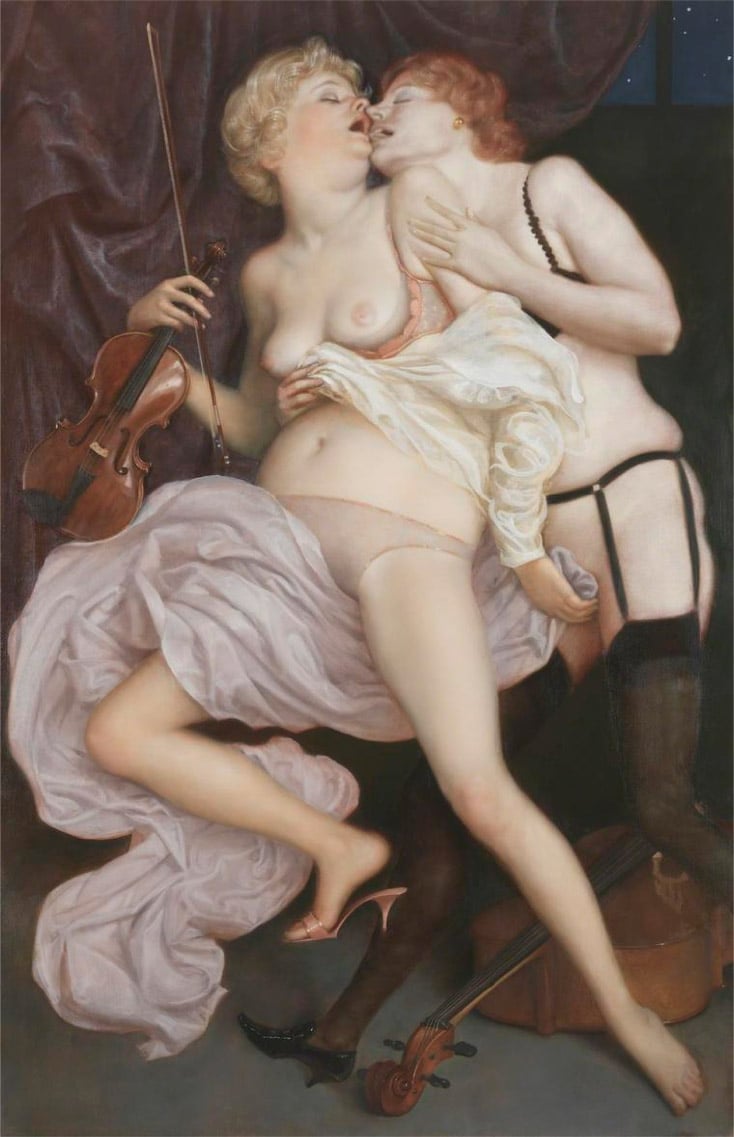 John Currin pintura erotica polemica 8