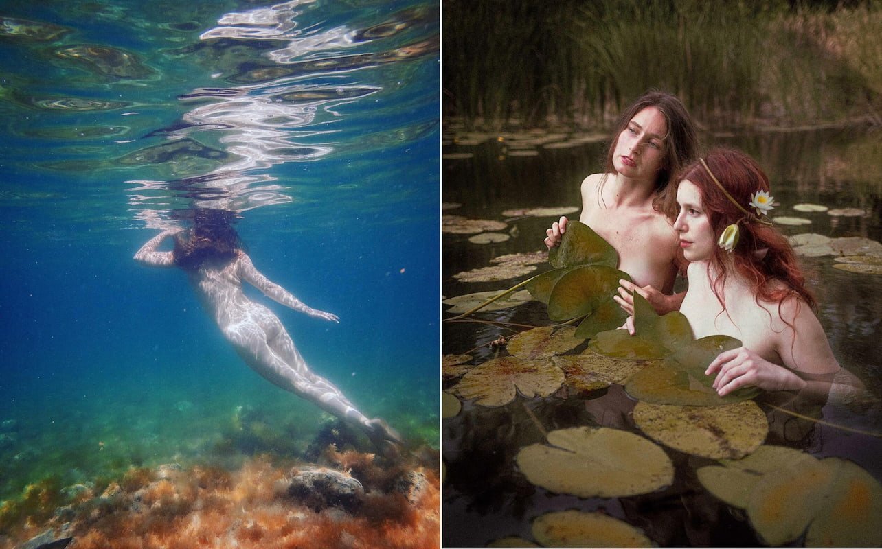 La feminidad es etérea y bucólica en las fotografías de Jenny Kaiser