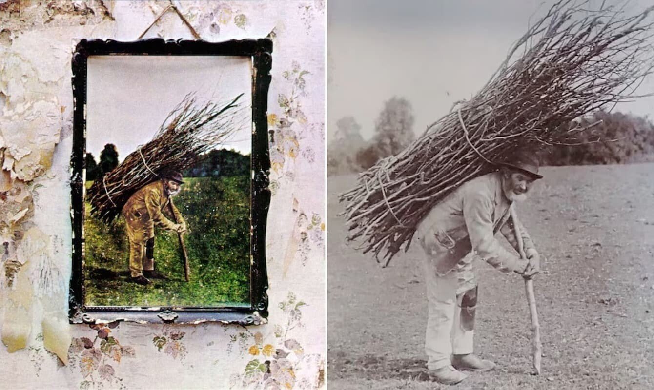 Se revela la identidad de "Stick Man", el protagonista de la portada del disco "IV" de Led Zeppelin