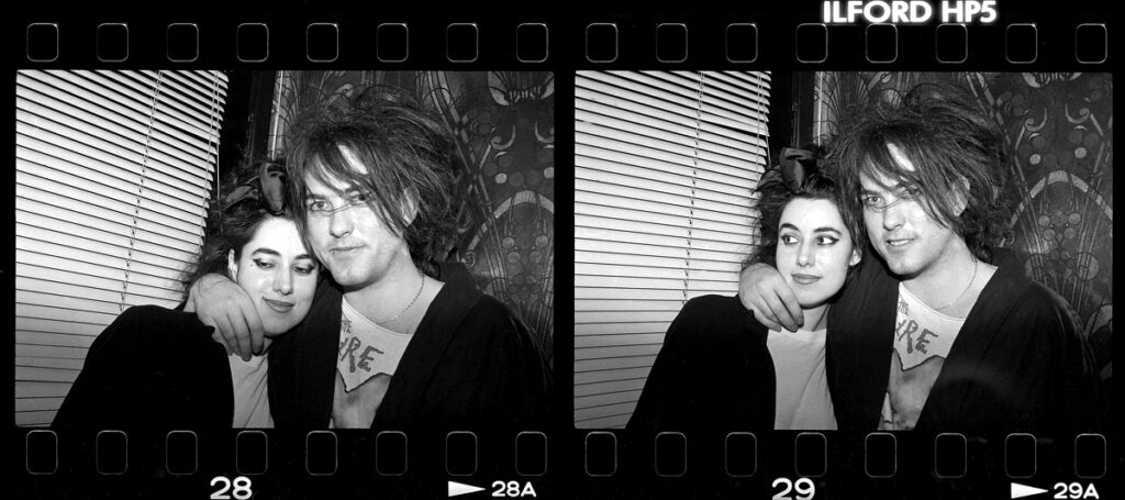 Mary Poole y Robert Smith