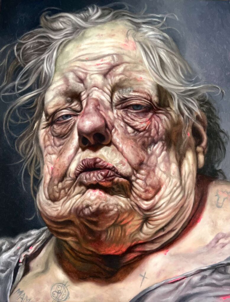 María Dolores (2024), por Albert Bonet. Inéditad Gallery.