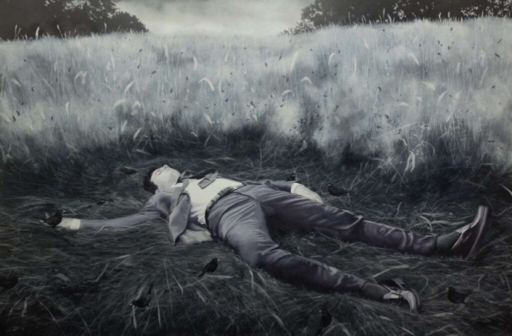 Gulliver's travels (2023), por Faustino Ruiz de la Peña. Galería Arancha Osoro.