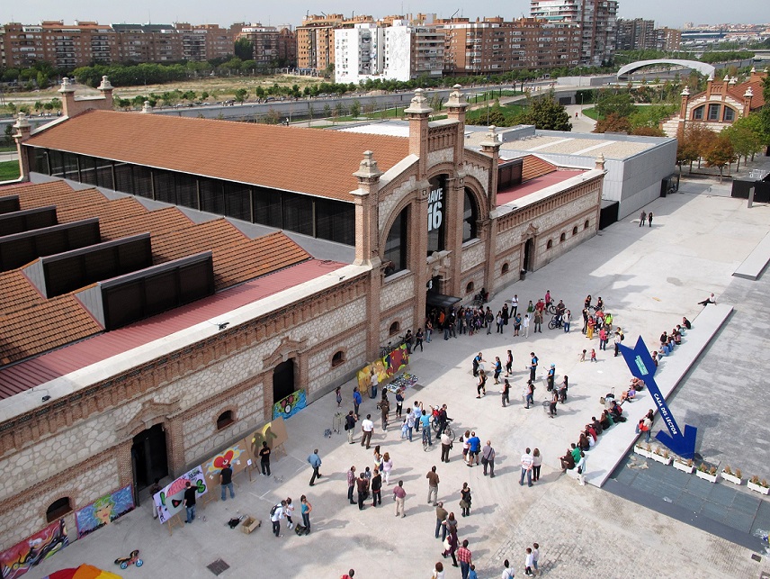Imagen del edificio de Matadero en Madrid