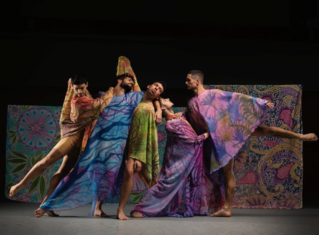 Bailarines de la Compañía Nacional de Danza