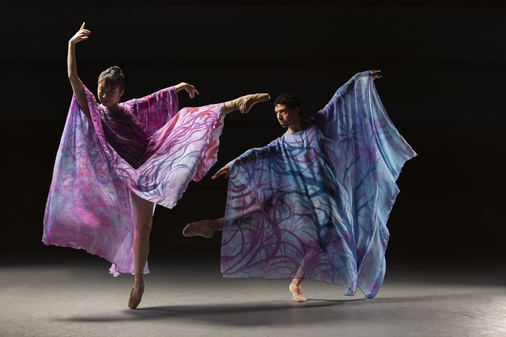 Bailarines de la Compañía Nacional de Danza