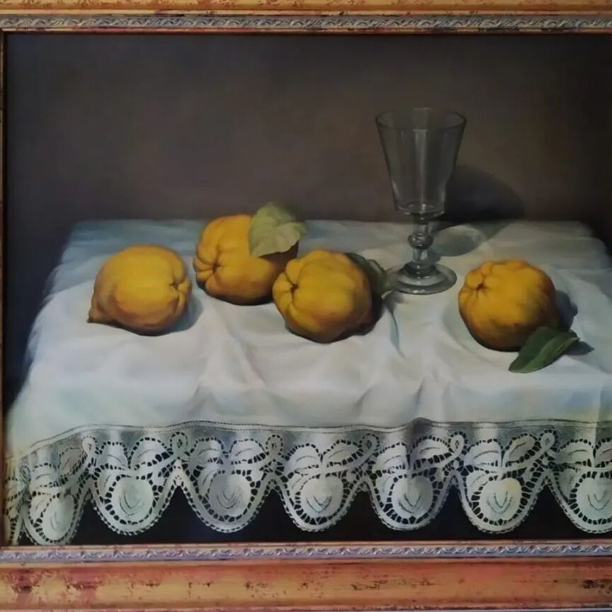 Pintura al óleo de Encarna Rodríguez