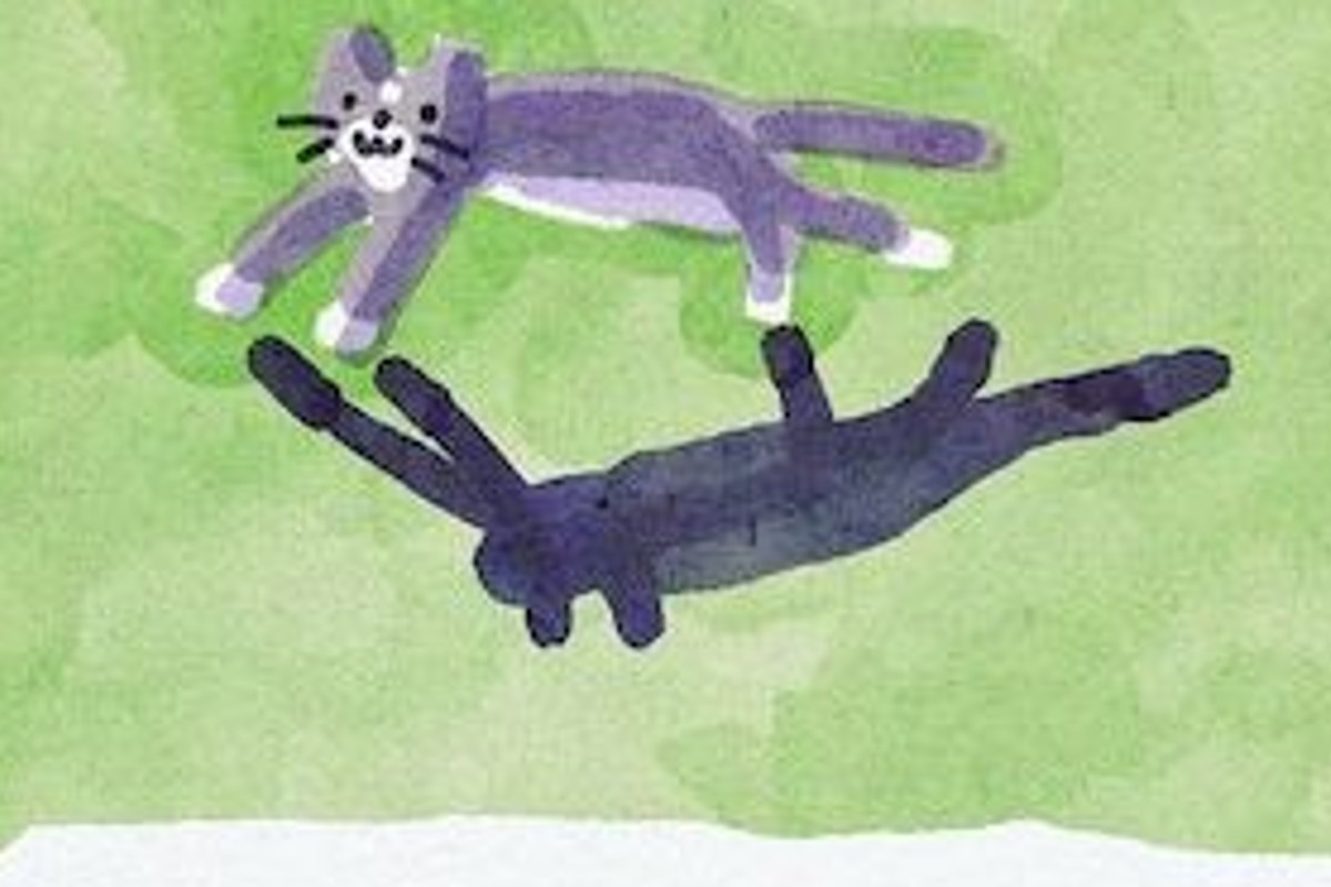 Este artista ayuda a calmar las mentes ansiosas con cómics de gatos adorables