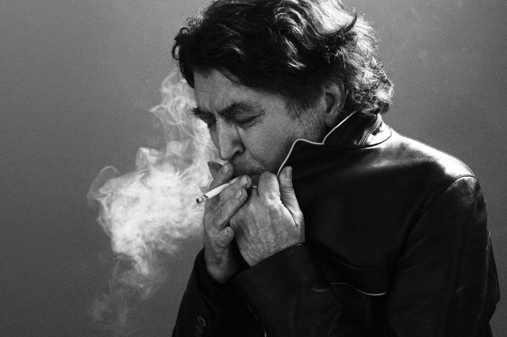 Retrato de Joaquín Sabina