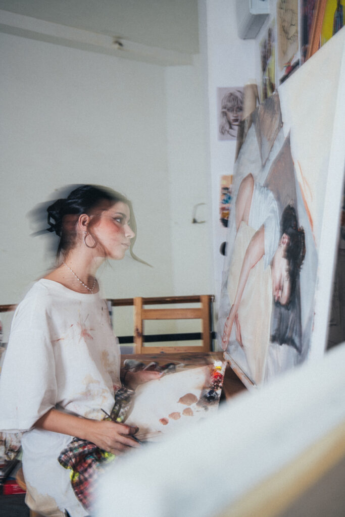 La artista sevillana Inés Jimm