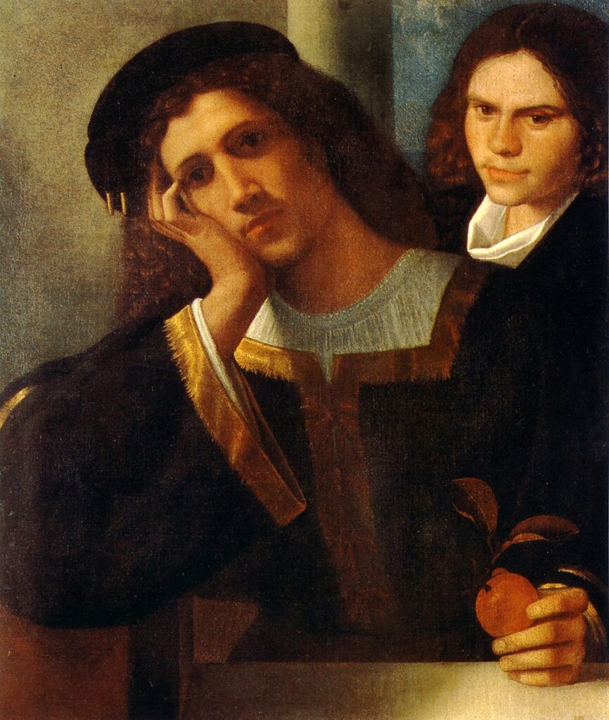 Doble retrato, de Giorgio da Castelfranco Veneto conocido como Giorgione.