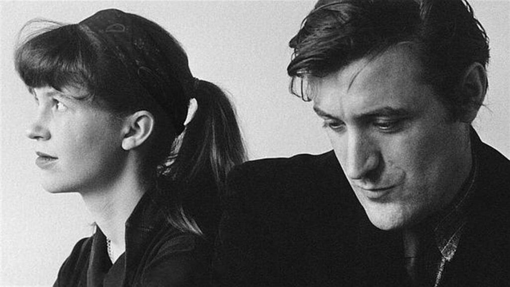 Sylvia con Ted Hughes.