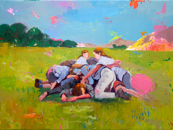La voluntad inquebrantable del espíritu, de Alexander Grahovsky. Galería BAT alberto conejo.