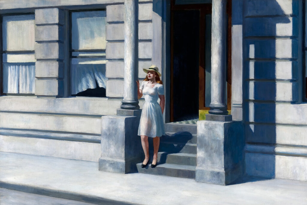 Summertime, Edward Hopper.