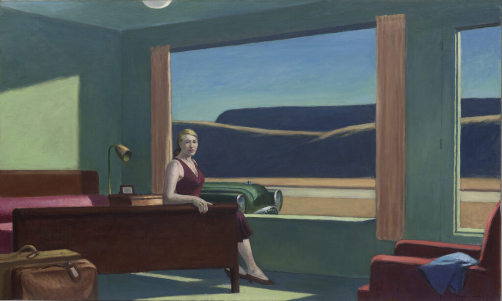 Western Motel, Edward Hopper.